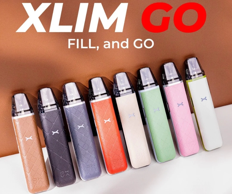 استكشف عالم الفيب مع OXVA XLIM GO Kit Vape - بني فاتح